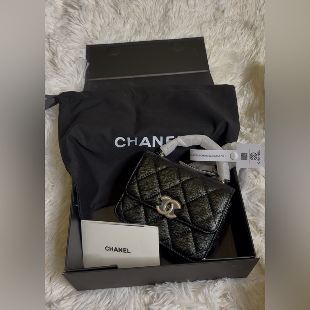 Chanel Black Quilted Wallet Timeless Luxury